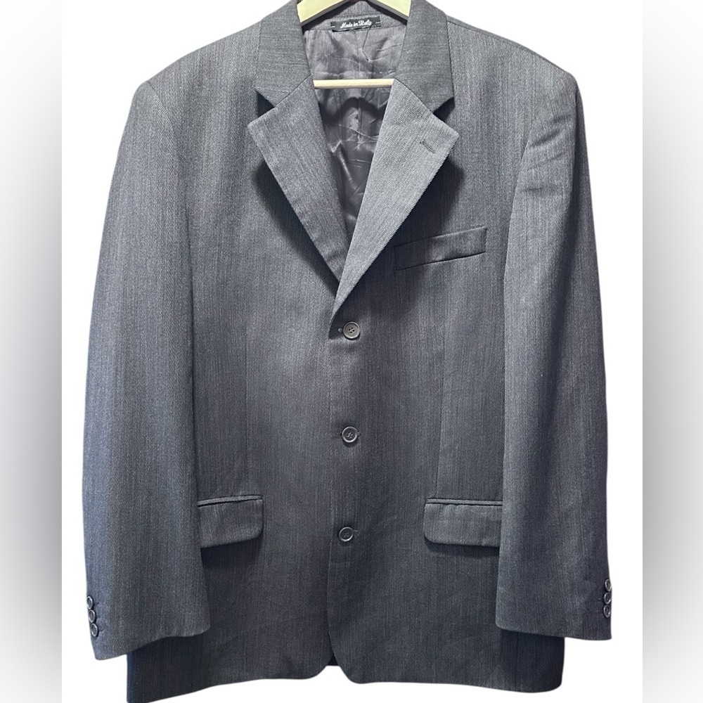 Baccarat Men's Gray Suit Coat